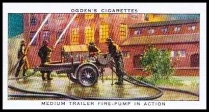 24 Medium Trailer Fire Pump in Action